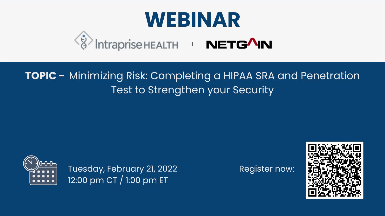 Minimizing Risk: Completing a HIPAA SRA and Penetration Test to Strengthen Your Security