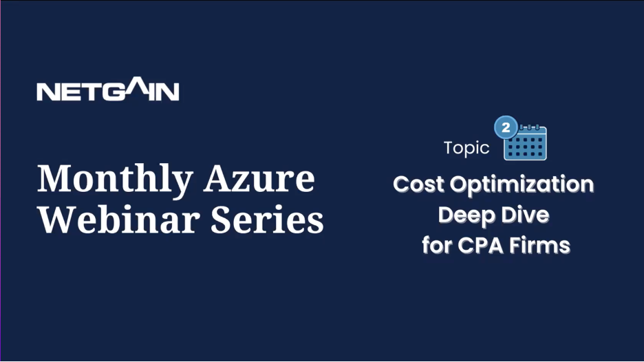 Azure Cost Optimization Deep Dive for CPA Firms
