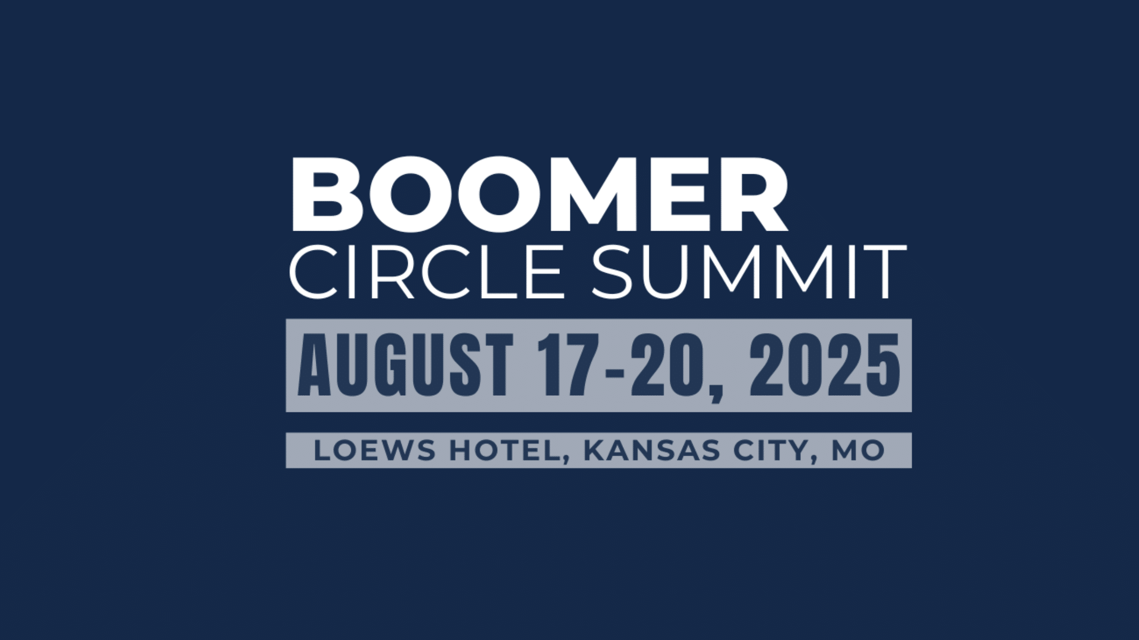 Boomer Circle Summit