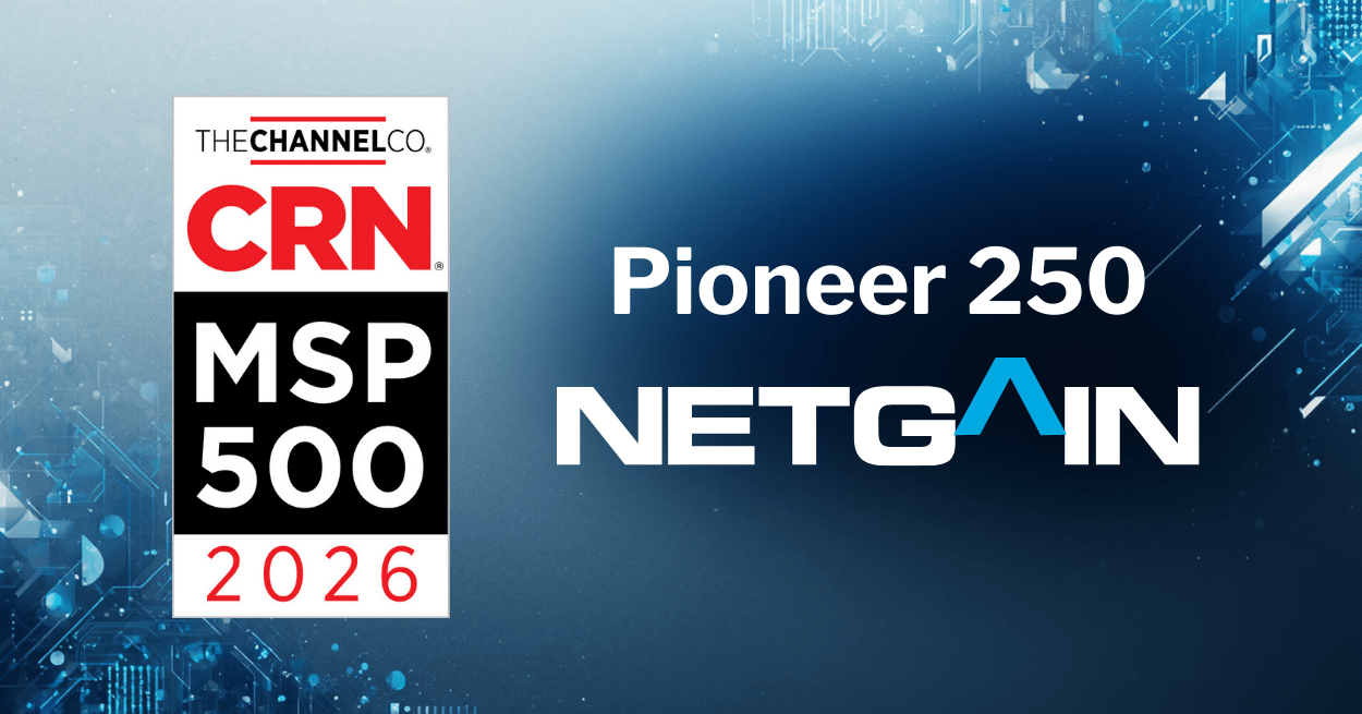 Netgain Named to CRN’s 2026 MSP 500 List for Sixth Consecutive Year